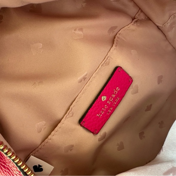 Kate Spade Hot Pink Leather Mini Backpack